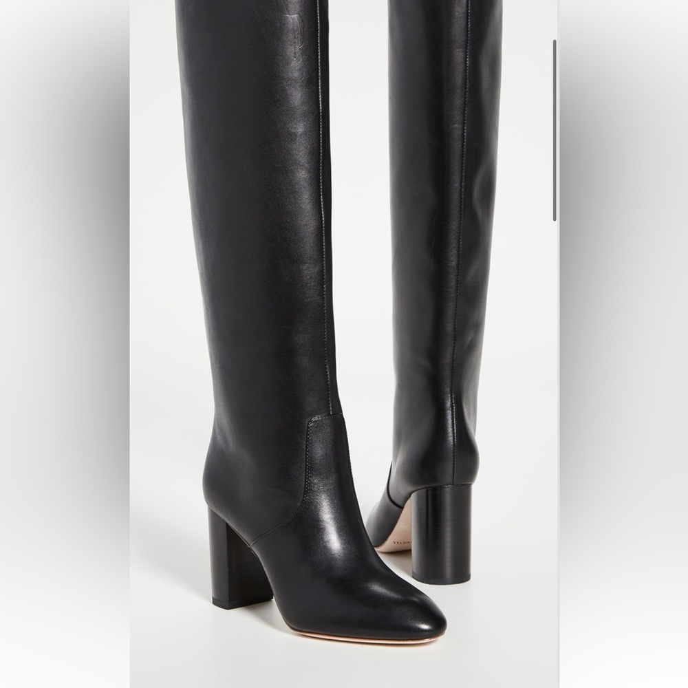 BNIB Loeffler Randall Black Heeled Boots